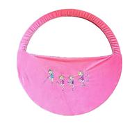 FytStycale Borsa Porta Attrezzatura Ginnastica Organizer Capiente per Palloni Cerchi Bastoncini Scarpe Facile da Trasportare in Tessuto Adatta a, Light Pink L