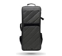 FytStycale Borsa Porta con Divisore Imbottita Custodia Morbida per, Corto Con Singolo Divisorio, Array, Moka Grigio