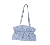 FytStycale Borsa Tote Donna Ampia E Leggera Moderna in Similpelle con Motivi Pois Chic Versatile Come Borsa a Spalla Manico Morbido Indicata per, Blu