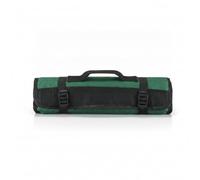 FytStycale Borsa Utensili da Taglio 22 Scomparti Borsa Arrotolabile Utensili da Taglio Chef Accessorio Cucina Maniglia Superiore Salvaspazio, Array, Verde