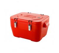 FytStycale Box Termico Acciaio Inox Trasporto Contenitore Termico Ermetico Maniglie Comode Portavivande per Catering, Nuovo Modello Quadrato 20L Scomparto Singolo