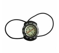 FytStycale Bungee Compass Bussola Sub con Cinturino Elastico Strumento di Orientamento Quadrante Trasparente Lettura Liquido Luminoso Adatta per Corsi Sub Prove