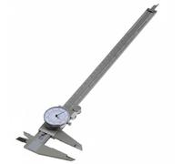 FytStycale Calibro a Quadrante Calibro Misuratore Strumento Doppio Indicatore per Misure Interne Esterne E Profondità con Risposta Fine Adatto per Meccanici Ingegneri Macchine Utensili, 300MM