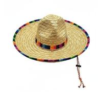 FytStycale Cappello Sombrero Messicano Protezione Solare Cappello Sombrero di Paglia Tessitura Artigianale Copricapo per All'aperto, Servizio Fotografico, 40CM A