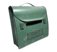 FytStycale Cassetta Postale a Forma di Valigetta, Da Montare a Parete. Pratica Cassetta Postale per Esterni, Patio O Giardino.