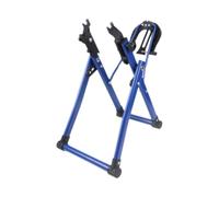 FytStycale Cavalletto Pieghevole per La Centratura delle Biciclette, Cavalletto Professionale Stabile per La Manutenzione E La Riparazione delle Biciclette, Blu