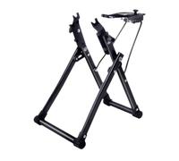 FytStycale Cavalletto Pieghevole per La Centratura delle Biciclette, Cavalletto Professionale Stabile per La Manutenzione E La Riparazione delle Biciclette, Nero