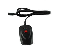 FytStycale Centralina con Pulsante Rosso Cablato Controllo Remoto Manuale Dispositivo per DJ, Discoteche, Controllo Cablato Per Macchina Del Fumo
