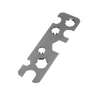 FytStycale Chiave Aeratore Rubinetto Attrezzo Chiave Rimozione Aeratore Strumento Rubinetto Schiumatore Funzione Resistente Alla Ruggine Acciaio Al Carbonio, 9 in 1