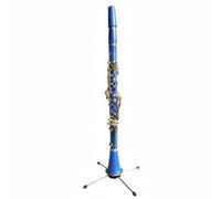 FytStycale Clarinetto Bb Standard Corpo Elegante Tastiera a 17 Chiavi Impugnatura Confortevole Transizione tra Note Adatto per Studenti E Orchestre Scolastiche, Blu Lago