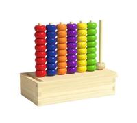 FytStycale con Perline Didattico pedagogico, Pallottoliere con Perline Colorate, Giocattolo Educativo, per Scuola infanzia, Casa, Prescolari