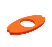 FytStycale Connettore per Riscaldatore Gasolio | Resistente Alte Temperature, Ovale, Flangia, per, Arancione