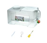 FytStycale Contenitore per Bevande con Manico Ergonomico Recipiente Acqua per Escursionismo E Trasporto Tanica Robusta in PC Adatto per Campeggio Picnic Trekking, 25 Litri