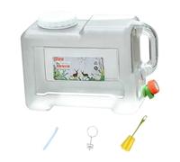 FytStycale Contenitore per Bevande con Manico Ergonomico Recipiente Acqua per Escursionismo E Trasporto Tanica Robusta in PC Adatto per Campeggio Picnic Trekking, 12l