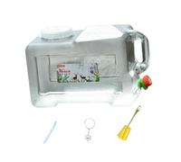 FytStycale Contenitore per Bevande con Manico Ergonomico Recipiente Acqua per Escursionismo E Trasporto Tanica Robusta in PC Adatto per Campeggio Picnic Trekking, 18l