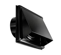 FytStycale Coperchio di Copertura per Ventola di Scarico per Asciugatrice Esterna con Griglia di Uscita E Guarnizione di Tenuta, 6 Inch
