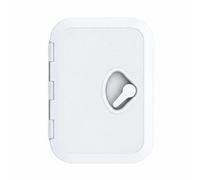 FytStycale Copertura Boccaporto con Maniglia Facile da Installare Copertura Boccaporto con Cerniera Presa Sicura Coperchio Rettangolare