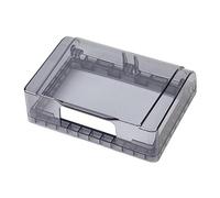 FytStycale Copertura Presa Impermeabile Scatola Presa 118 Tipo Protezione Polvere Resistente Al Fuoco Copertura Presa Elettrica in Plastica Adatta per Bagno, Nero chiaro