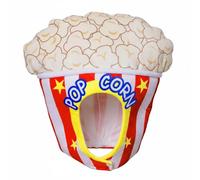 FytStycale Copricapo Secchiello Cinema-Style Design Divertente Cappello a Forma di Popcorn per Carnevale, Spettacoli