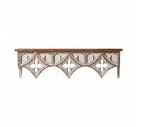 FytStycale Copricibo Intrecciato Stile Cinese Coperchio a Cupola Decorativo Coprivivande Rotondo per Pranzo All'aperto, Marrone, 60 Cm