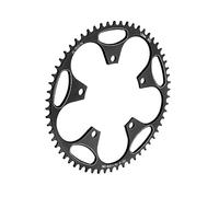 FytStycale Corona 130BCD per Biciclette, Design Rotondo in Alluminio per Una Facile Sostituzione, 58T