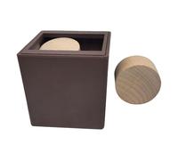 FytStycale Cubo Rompicapo in Legno per Stimolanti E Sviluppo delle Abilità, Cerchio