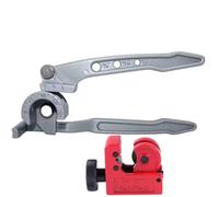 FytStycale Curvatubi Manuale Professionale Piegatubi a Leva Preciso Piegatubi Manuale per Idraulici, Insttori, Idraulica, Climatizzazione, Officina, Set Composto Da 1 Piegatubi E 1 Tagliatubi