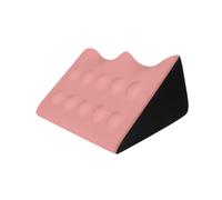 FytStycale Cuscino a cuneo per letto, supporto per gambe, cuscino per massaggio schiena, ideale per adulti che dormono di lato, Rosa