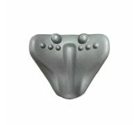 FytStycale Cuscino Cervicale Massaggiante Schiuma PU Cuscino Rilassa Muscoli Comfort Ergonomico Massaggiatore Schiena per il Collo per Casa, Ufficio, Grigio