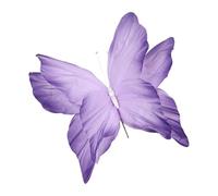 FytStycale Decorazione con Farfalle Artificiali, Accessori per La Fotografia, Farfalle Giganti Leggere, Decorazioni per Matrimoni E Decorazioni Murali, Viola
