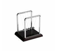 FytStycale Desktop Pendulum Pendolo Dinamico Scultura Interattiva Decorazione Scrivania Giocattolo per Apprendimento con Rilassante E Principi di Fisica Adatto a, Quadrato Medio Newton