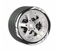 FytStycale Dispositivo di Controllo Veicolo Volante RC Sterzo Telecomando Ruota Radiocomando Accessorio Metallo in Alluminio Antiscivolo Anodizzato Adatto per Drifting Auto RC Pista Tempo Libero, L