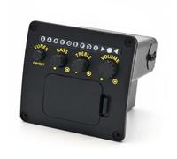 FytStycale Equalizzatore con Accordatore Digitale Volume Regolabile Preamp con Accordatore Installazione Facile Preamplificatore per Registrazione in Studio