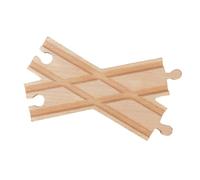 FytStycale Espansione per Binari Ferroviari in Legno, Adattatori E Accessori per Binari, 16 cm x 9 cm x 1,2 cm