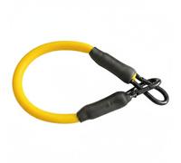 FytStycale Fascia Elastica a Spirale Portatile Corda Elastica da Allenamento Resistente Attrezzo Fitness per Donne, Casa, Palestra, Giallo, 10 Libbre