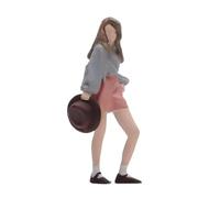 FytStycale Figura di 1/64, Statuetta di Resina, Figure per Micro Paesaggi Decorativi