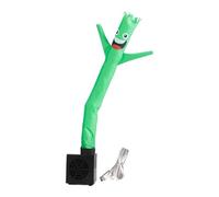 FytStycale Figura Gonfiabile Da Scrivania a Forma di Uomo, Tipo Stravagante Che Saluta, con Soffiatore USB, Adatta per Casa, Ufficio, Feste E Decorazioni, Verde