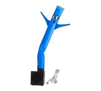 FytStycale Figura Gonfiabile Da Scrivania a Forma di Uomo, Tipo Stravagante Che Saluta, con Soffiatore USB, Adatta per Casa, Ufficio, Feste E Decorazioni, Blu