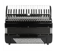 FytStycale Fisarmonica a Piano Lucente Fisarmonica 120 Professionale Borsa per Musicisti, Studenti, Concerti, Studio, Nero
