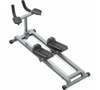 FytStycale Fitness Climbing Machine Arrampicatore Stepper Ellittica per Allenamento Completo Attrezzo Cardio Basso Impatto in Acciaio al Carbonio con Maniglie, Grigio, Modello Standard