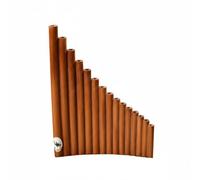 FytStycale Flauto Suono Professionale Flauto di Bambù Liscio e Levigato Strumento a Fiato Tradizionale per Principianti, Musicisti, Pratica, 15 Tubi, Tonalità Do Norm.
