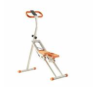 FytStycale Folding Climbing Machine Stepper Climber Macchina Step Pieghevole Allenamento Completo con Regolazione a Sette Posizioni Materiale Acciaio Adatta per Uso Domestico Benessere, Arancione
