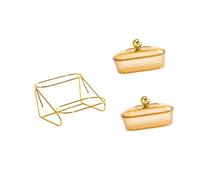 FytStycale Fruttiera a più Livelli, Vassoio per Frutta, Porta Dessert, Materiale PP Leggero, Adatto per Feste, Matrimoni, Sale da Pranzo E Cucine, Style B 2 Grids