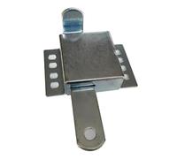 FytStycale Garage Porta Serratura Laterale Blocca Manuale Latch Ferro Zincato Montaggio Veloce Elevata Robustezza Adatto per Sicurezza Interna Protezione Durant, Civile