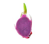 FytStycale Giocattolo Sensoriale a Forma di Frutto | Morbido, Giocattolo a Forma di Dragon Fruit, Realistico, per Il Tempo, Collezionisti, Rosso