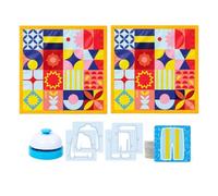 FytStycale Gioco di Carte con Campanello Sviluppa Il Pensiero Gioco di Abbinamento Colori Imparare Giocando Giocattolo Educativo per Bambini, Casa, D15-Maestro Sarto Avanzato 0.45
