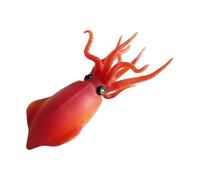 FytStycale Granchio Figurina Dettagliata Animale Marittimo Modellino Cephalopode PVC Solido Adatto a Didattica Decorazione Libreria Esposizione Collezioni Regalo Bambini Scrivania Ufficio, Seppia