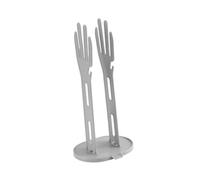 FytStycale Guanti da Cucina Porta del Supporto per lampeggiatura Stand Gancio Verticale Cucina Guanti asciugacapelli, Grigio