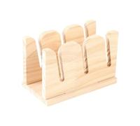 FytStycale Hat Display Stand Rack Verticale Porta Cappelli Organizzatore Compatto in Legno Smontabile Adatto per Raccolta Cappelli Decorazione Studio Conservazio, 3 Slot