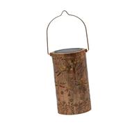 FytStycale Lanterna Solare da Recinzione, Lampada da Appendere per terrazzo, Lampada da Esterno per Cortile, Giardino, Style a